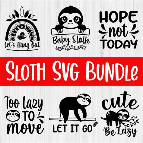 Download sloth-bow-template SVG