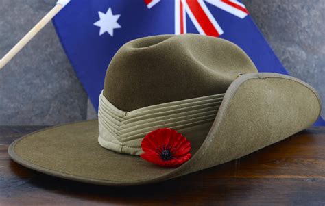 slouch hat anzac day