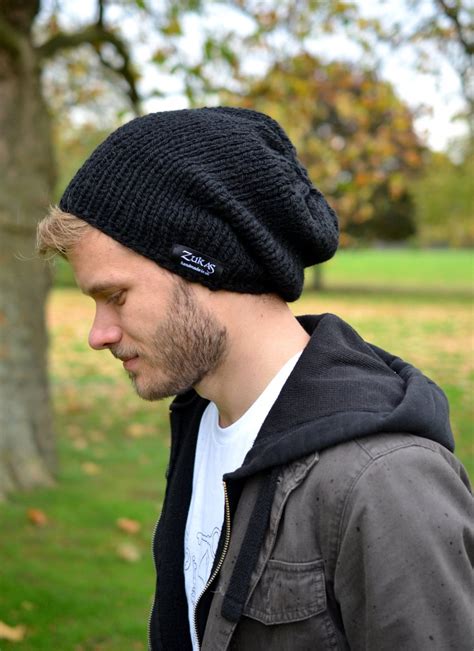 slouchy beanie hats for men