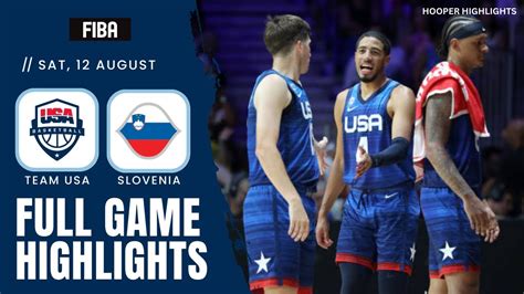 slovenia vs usa basketball