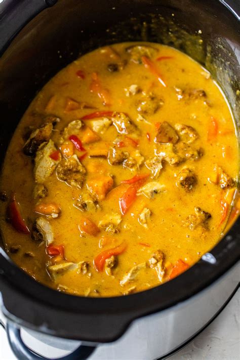 Slow Cooker Chicken Curry The Magical Slow Cooker