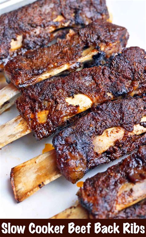 Slow Cooked Beef Flat Ribs