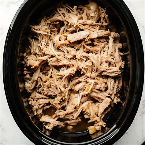 Slow Cooked Pulled Pork With Apple Cider