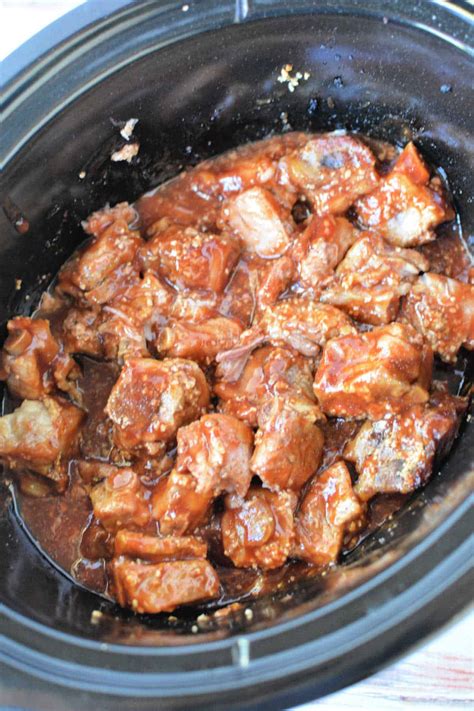Slow Cooker Bbq Riblets