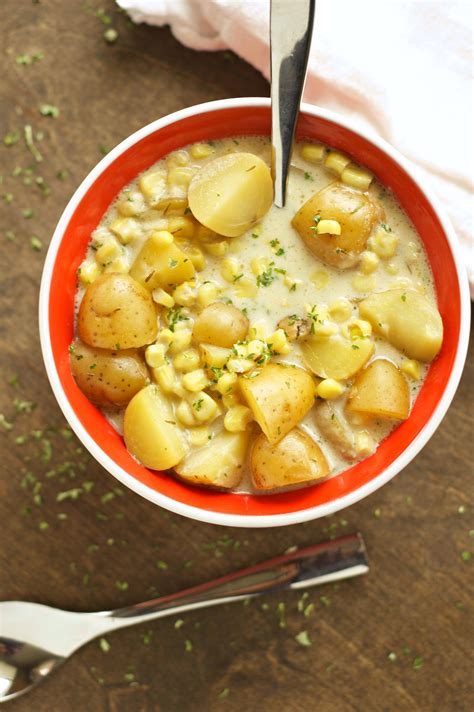 Slow Cooker Corn Potato Chowder