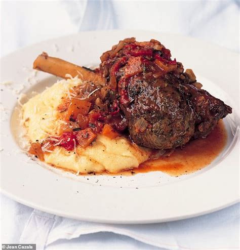 Slow Cooked Lamb Shanks in Red Wine Sauce Recipe Lamb shanks slow
