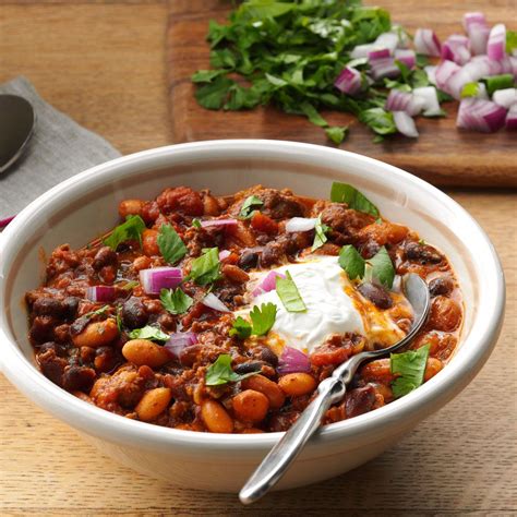 slow cooker recipe texas chili with beans