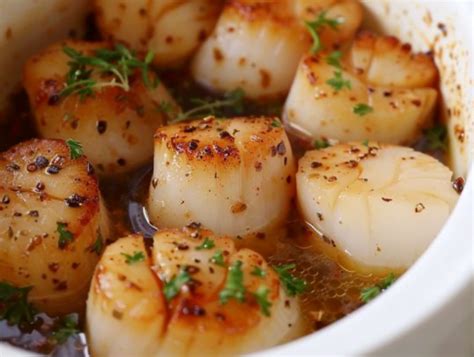 Slow Cooker Scallops