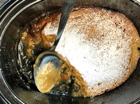 Slow Cooker Self-Saucing Pudding Butterscotch