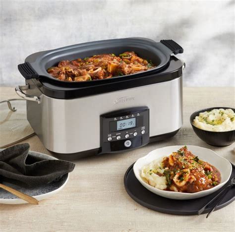 Slow Cooker With Sear Function And Timer