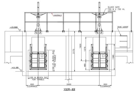 Sluice Gate Design Drawings