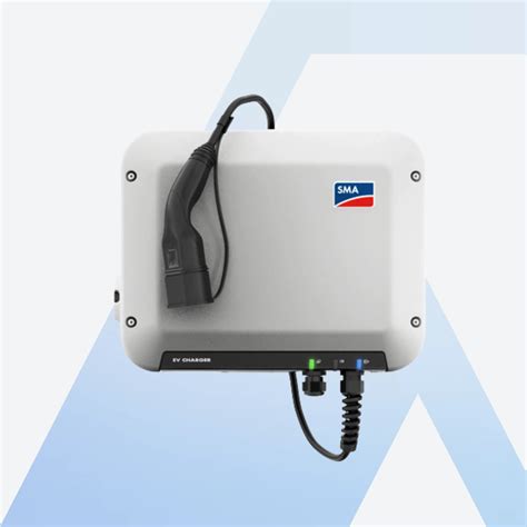 SMA EVC223AC10 Wallbox, 22kW, 32A, 3phasig, Typ 2 Stecker, weiß