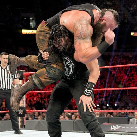 smackdown roman reigns the braun strowman