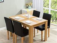 20 Ideas of Small 4 Seater Dining Tables