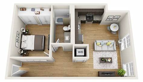 Small One Bedroom Apartment Floor Plans | Home Decor Ideas
