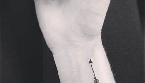 Nanotattoo Arrow tattoo on wrist, Small arrow tattoos