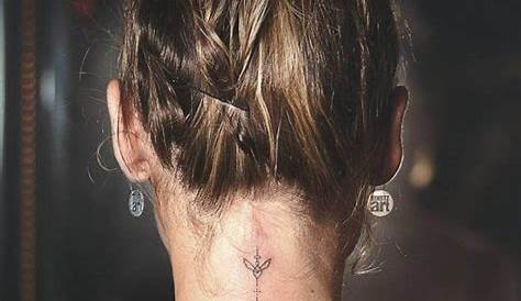 Small Back Neck Tattoos For Girls 50 Cute Of The 2019 Designs Page 2 Of