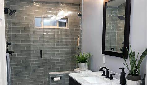 60 Elegant Small Master Bathroom Remodel Ideas (53) | Stylish bathroom