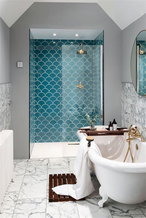 50 Beautiful bathroom tile ideas small bathroom, ensuite floor tile