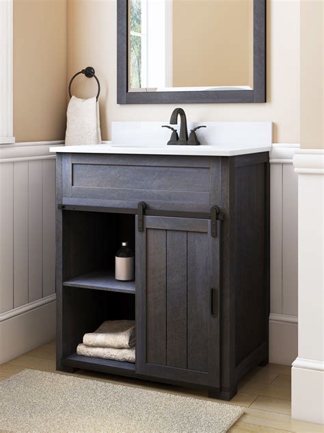New Small Bathroom Vanity With Sink Updated