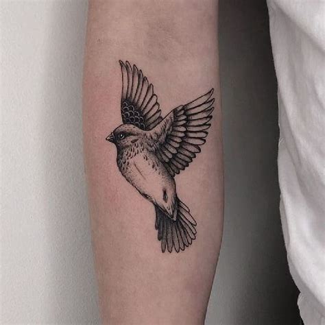 Revolutionary Small Black Bird Tattoo Designs 2023