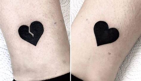 Small Black Heart Tattoo On Wrist Liked On Polyvore