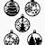 small christmas stencils for ornaments