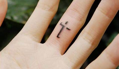 Small Cross Tattoo On Finger Top 66+ Ideas [2021 Inspiration Guide]