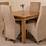 3 Pc Small set Dining Tables for small spaces and