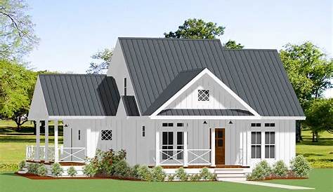 Plan 25023DH: Country Farmhouse Plan with Two Master Suites and Two