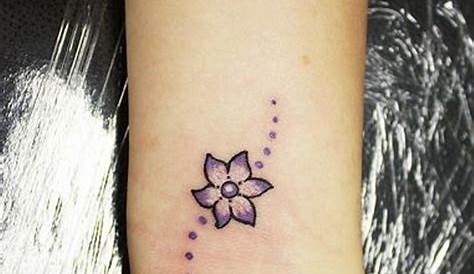 Small Flower Tattoo Designs For Wrist 30 Delicate Ideas s