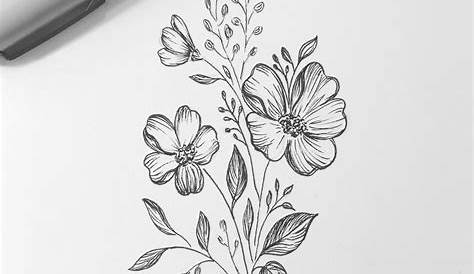 Small Flower Tattoo Sketches Pin By Karlee On А телефон ,