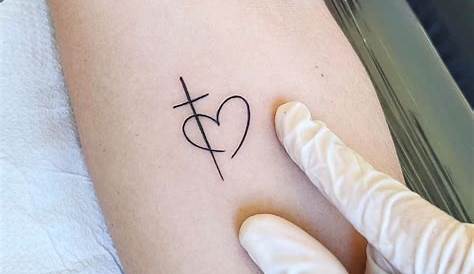 Small Heart And Cross Tattoo Designs 47 Stylish s For Wrists