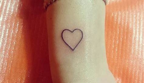 50 Cute Small Tattoos Tattoos Small Heart Tattoos Two Hearts