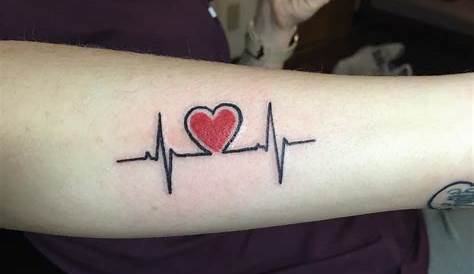 Small Heartbeat Tattoo Designs Wrist , Ideas And Meaning