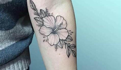 Small Hibiscus Flower Tattoo 25+ Coolest Ideas For Women