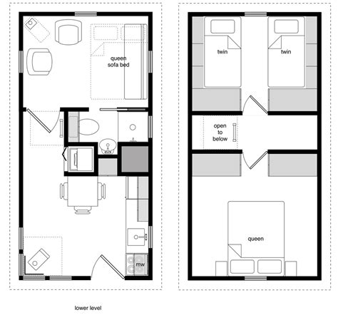 12X24 Tiny Home Floor Plans floorplans.click