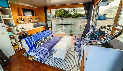 Small Houseboat Interior Cute Provides Affordable Living With A Unique