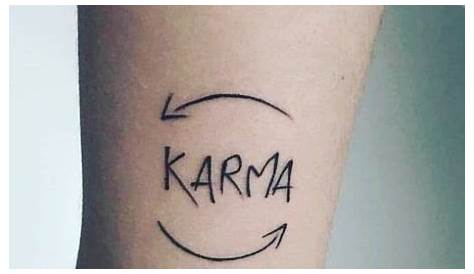 Pin by Dips on design Karma tattoo, Karma tattoo symbol