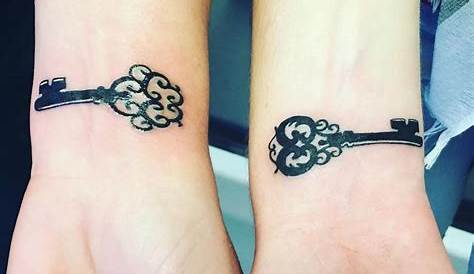 Simple Small Key Tattoo * Amazing Tattoo Designs