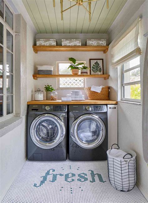 Maximize every inch of space in your small laundry room with these spacesaving hacks an