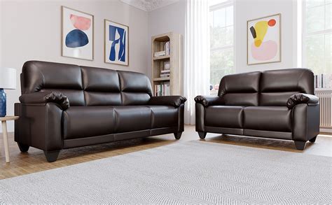 Incredible Small Leather Sofas And Chairs For Small Space