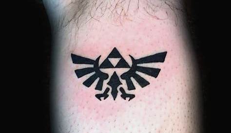 The Legend of Zelda Mini Triforce Tattoo Zelda tattoo