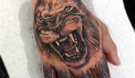 Small Lion Tattoo On Hand Top 51 Best Ideas [2020 Inspiration Guide]