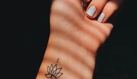 Small Lotus Flower Hand Tattoo Best Wrist Download