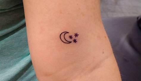 Small Moon And Star Tattoo 65 Design Ideas For Women To Enhance Your