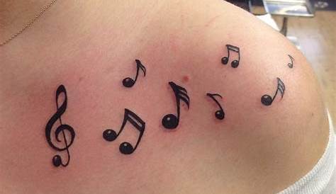 Small Music Note Tattoo Ideas Simple Foot Foottattoos Foot s,