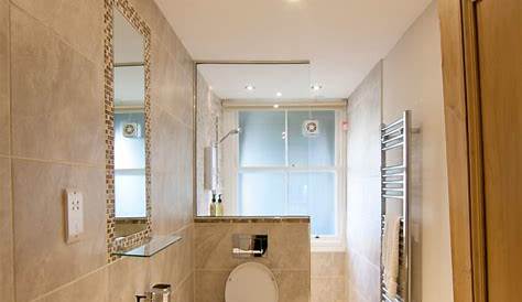 25+ Narrow Bathroom Designs, Decorating Ideas | Design Trends - Premium