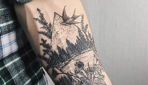 50 Small Nature Tattoos For Men Outdoor Ink Design Ideas