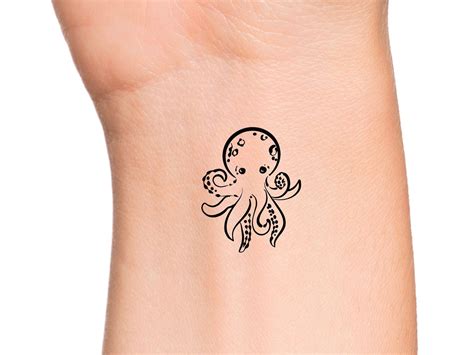 Inspiring Small Octopus Tattoo Designs Ideas